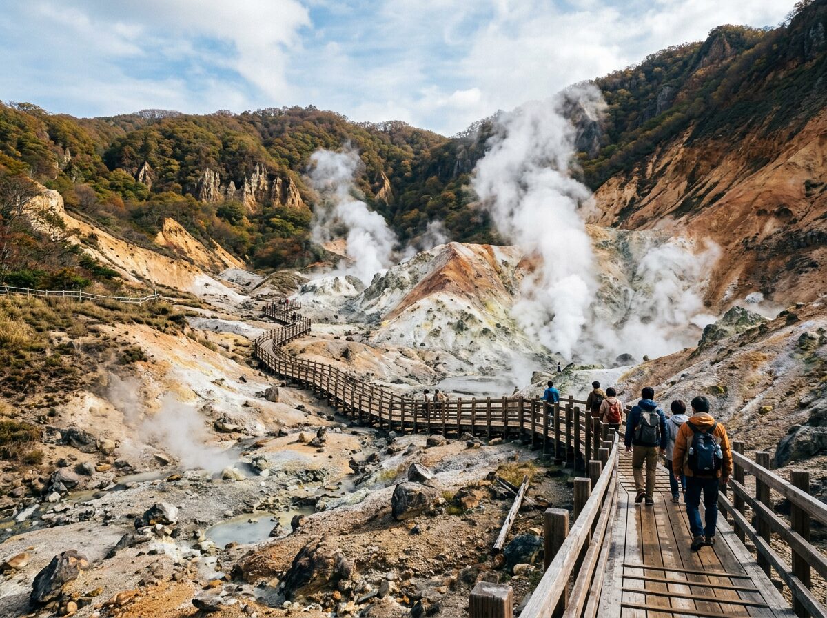 【O.G.の週末トラベル】登別で温泉と地獄谷に癒される、一泊二日の湯けむり旅